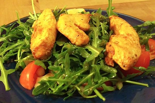 Rocket Salad with Chicken Breast