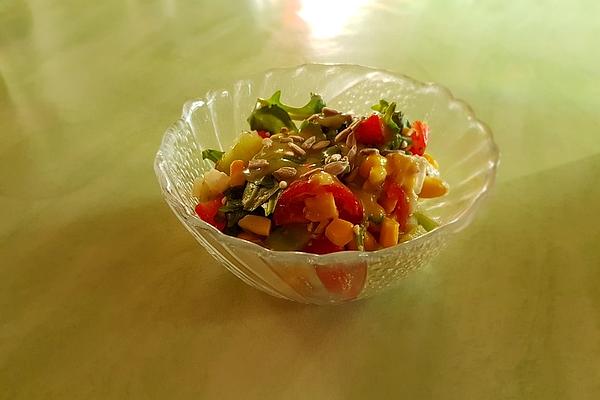 Rocket Salad with Honey and Mustard Vinagrette