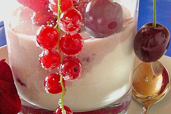 Rose Petals – Panna Cotta