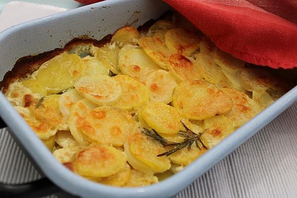 Rosemary and Potato Gratin À La Janko