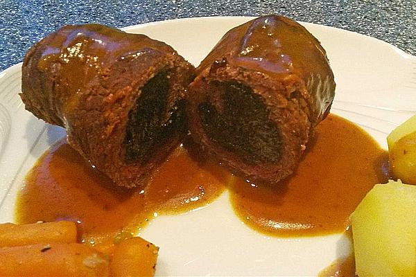 Roulades with Prunes