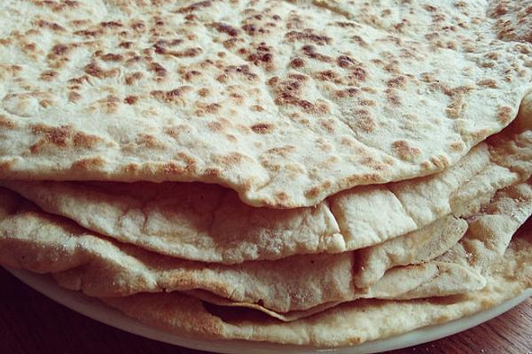 Ruckzuck Flatbreads for Wraps and Pizza