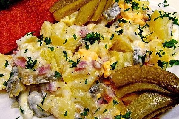 Rustic Lukewarm Potato Salad
