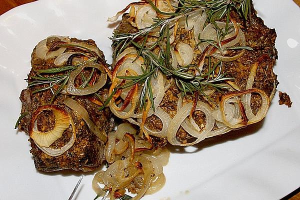 Saddle Of Lamb in Herb Coating