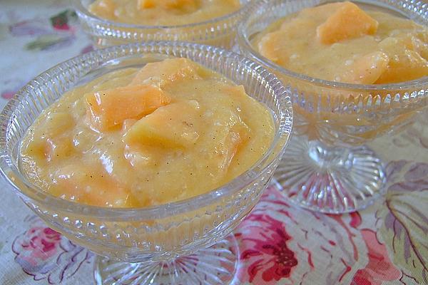 Sago with Honeydew Melon