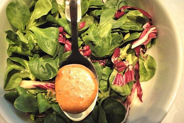 Salad Dressing with Strawberry Vinegar