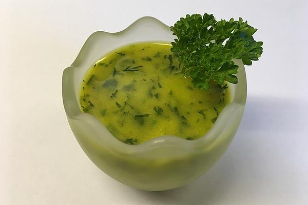 Salad Sauce or Salad Dressing with Honey and Mustard