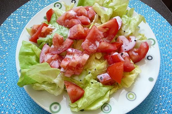 Salad with Buttermilk Dressing