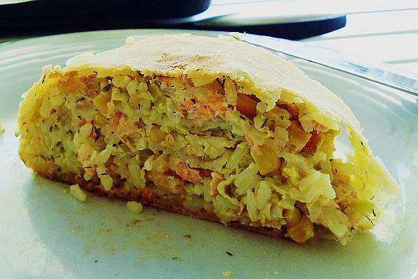 Salmon – Corn – Strudel À La Alex