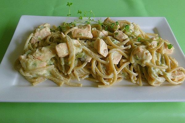 Salmon Fillet in Light Dill Sauce