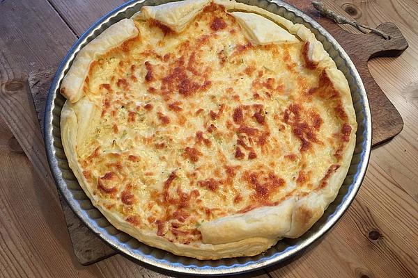 Salmon Leek Quiche