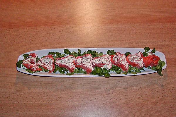 Salmon Roll with Cream Cheese
