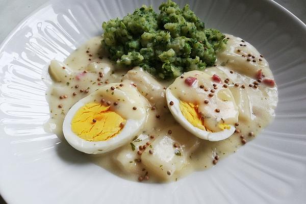 Salsify and Egg Ragout