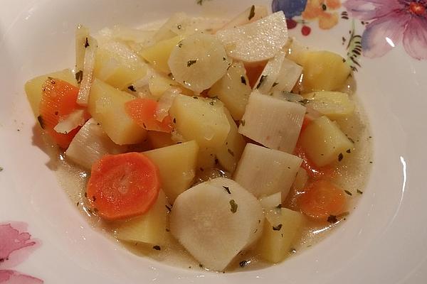 Salsify and Vegetable Stew