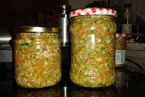 Salted Vegetables or Vegetable Salt