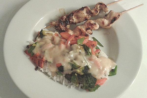 Satay – Skewers with Peanut Sauce