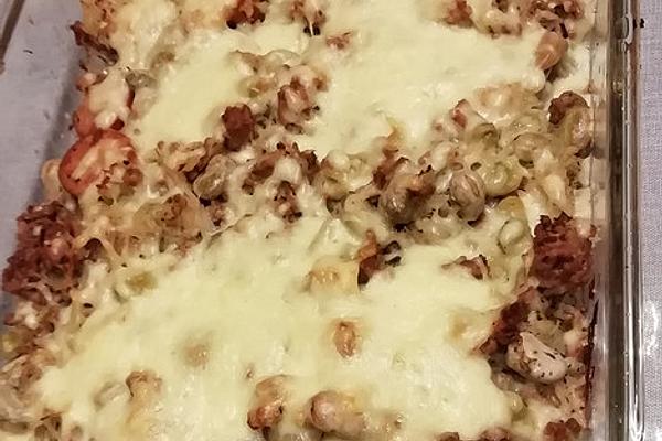 Sauerkraut Casserole with Broad Beans