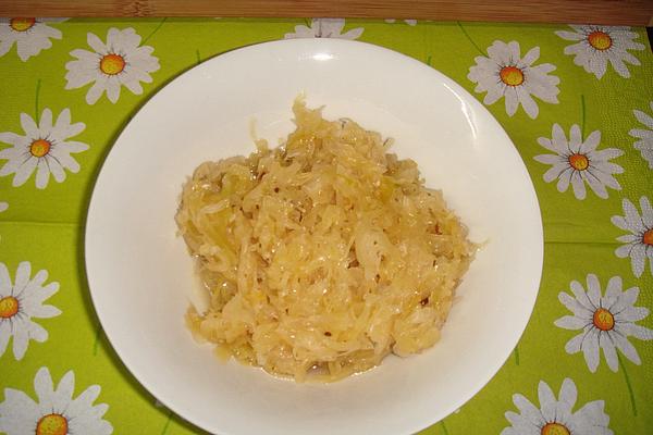 Sauerkraut from Bag