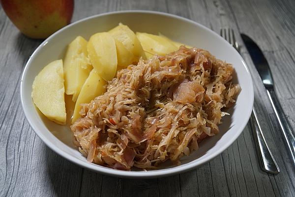 Sauerkraut with Kasseler