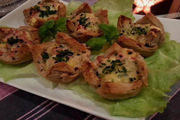 Savory Muffins with Toast