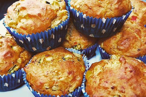 Savory Vegan Vegetable Muffins