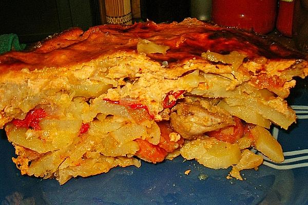 Savoy Cabbage and Potato Casserole