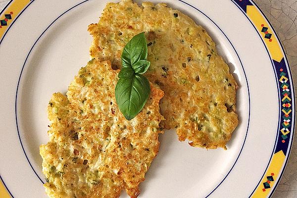 Savoy Cabbage Pancakes with Bacon