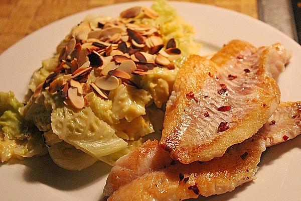Savoy Cabbage with Orange Sauce
