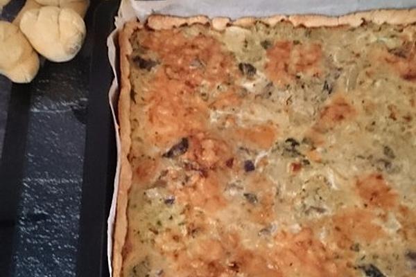 Savoy Mushroom Quiche