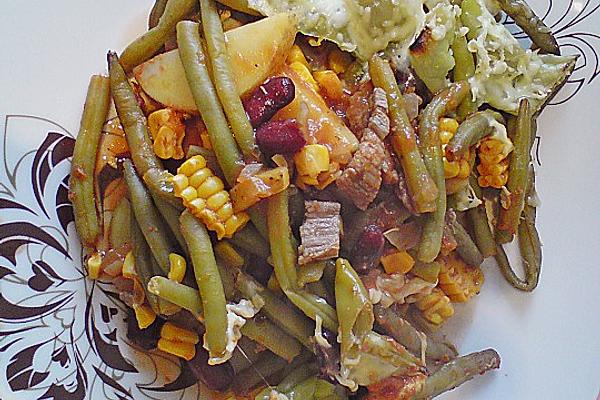 Saya`s Potato and Bean Casserole