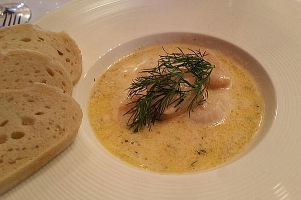 Scallops with Sherry Cream Sauce