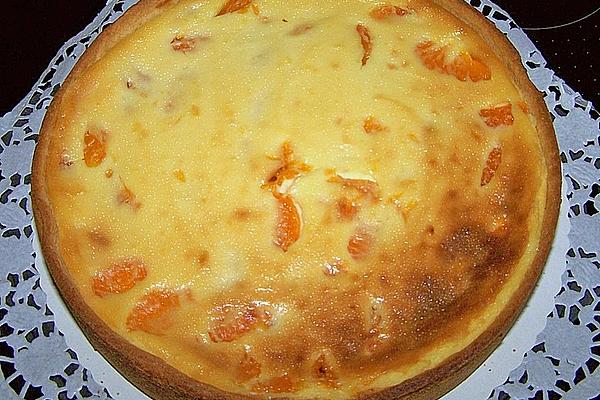 Schmandtorte with Mandarins