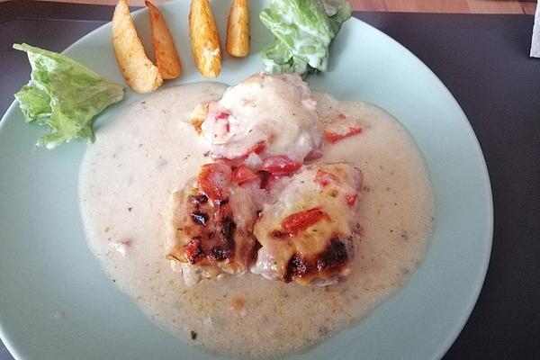 Schnitzel in Baking Dish