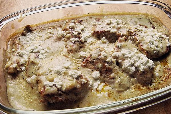 Schnitzel `Special` with Sheep Cheese