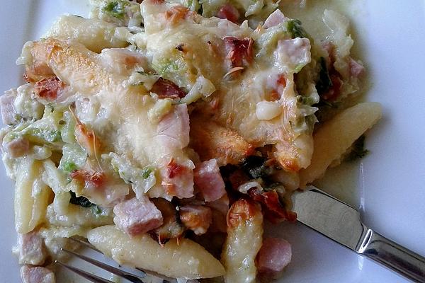 Schupfnoodle Savoy Cabbage Casserole