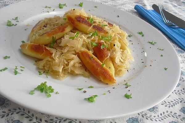 Schupfnudel Sauerkraut Pan