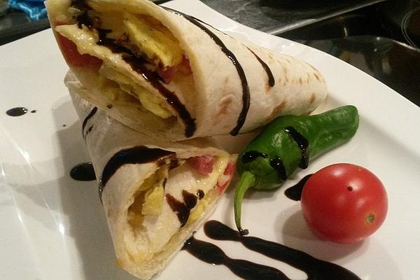 Scrambled Egg Wrap
