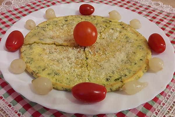 Scrambled Eggs with Onions and Cheese