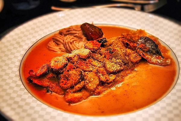 Sea Bass Fillet with Chestnut Scales