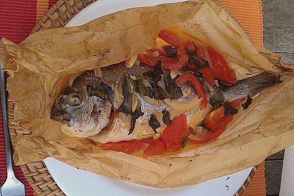 Sea Bream in Baking Paper