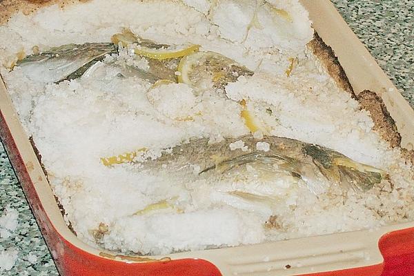 Sea Bream with Salt Crust