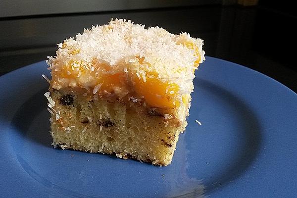 Sheet Cake with Eggnog