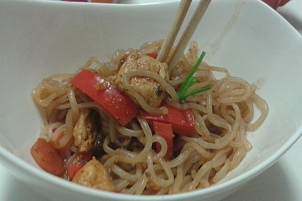 Shirataki Noodle Chicken Pan