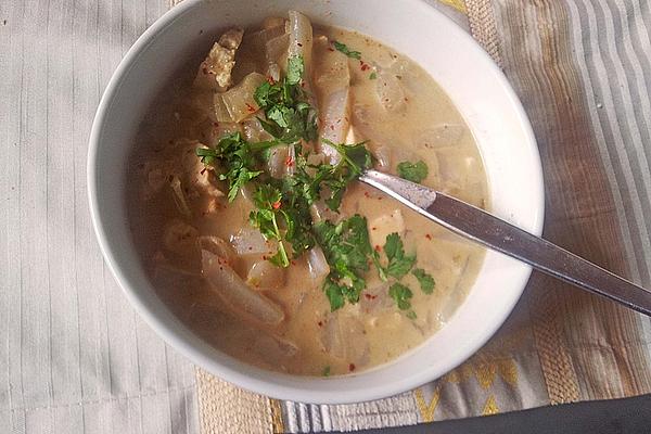 Shirataki Noodle Soup with Tofu