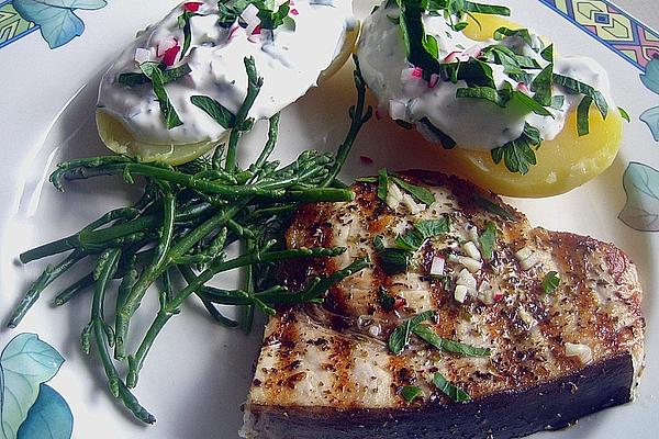 Sicilian Swordfish Chops
