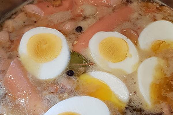 Silesian Zurek – Whole Grain Roe Soup