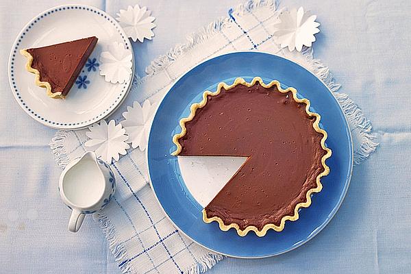 Silky Chocolate Cheesecake