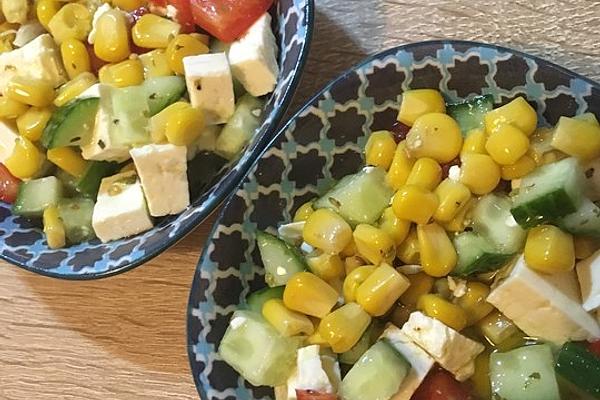 Simple Colorful Salad