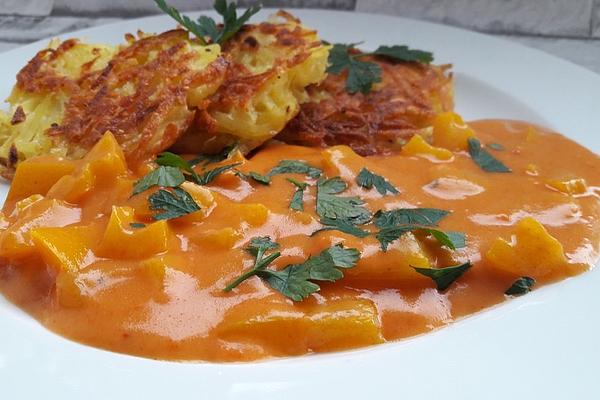 Simple Paprika Cream Sauce with Noodles
