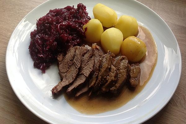 Simple Roast Venison